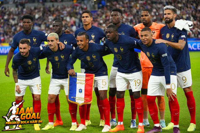 Profil Tim dan Daftar Pemain Timnas Prancis di Piala Dunia 2022