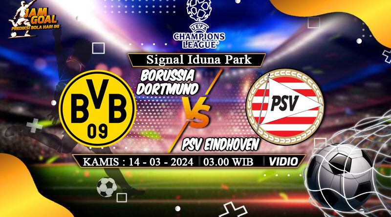 Prediksi Borussia Dortmund vs PSV Eindhoven 14 Maret 2024. Borussia Dortmund akan menjamu PSV Eindhoven di Signal Iduna Park pada leg kedua