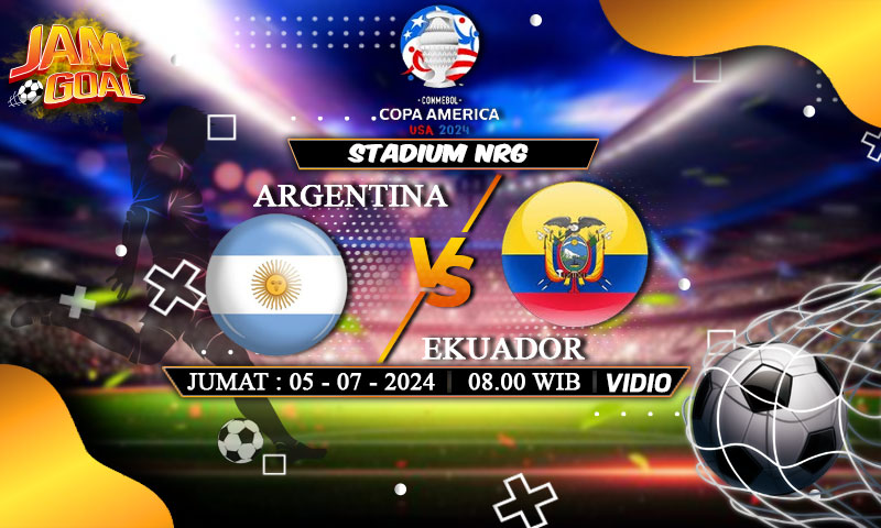 Prediksi Argentina vs Ekuador di Copa America 2024 & Peran Messi