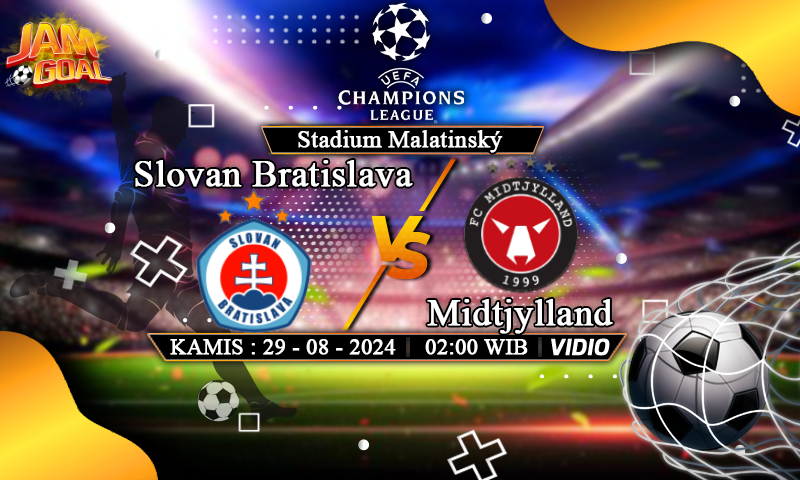 Prediksi Pertandingan: Slovan Bratislava vs Midtjylland - Kamis, 29 Agustus 2024