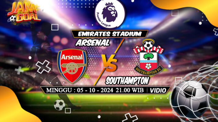 Prediksi Arsenal vs Southampton 5 Oktober 2024