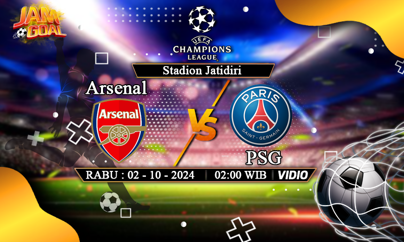 Prediksi Arsenal vs PSG: Duel Panas Antar Raksasa Eropa