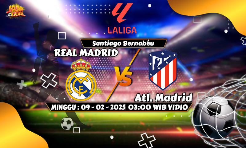 Prediksi Real Madrid vs Atletico Madrid 9 Februari 2025