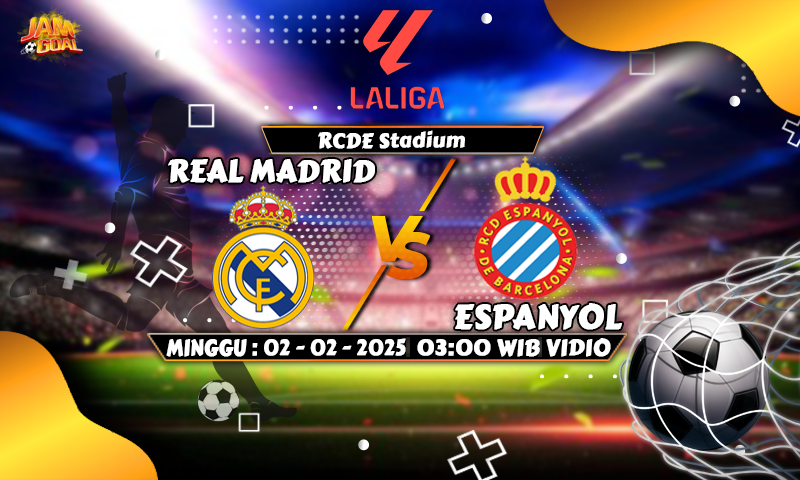 Prediksi Espanyol vs Real Madrid 2 Februari 2025