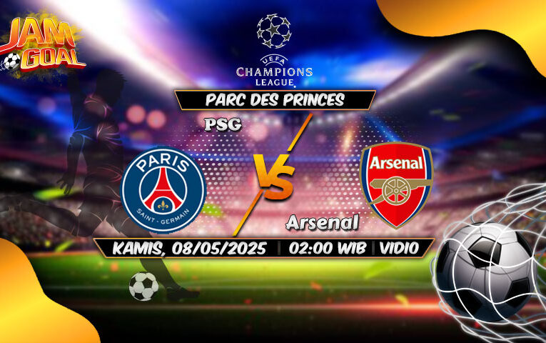 Prediksi PSG vs Arsenal 8 Mei 2025