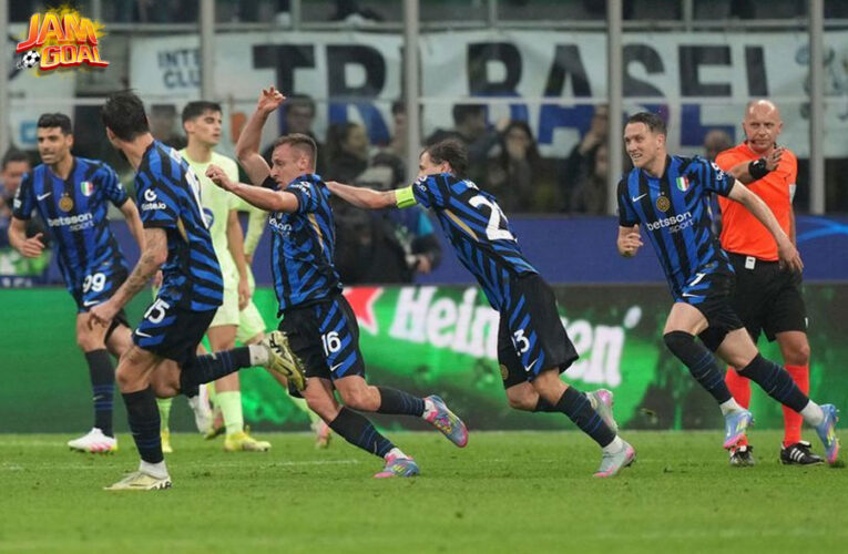 210 Menit dan 13 Gol, Inter Milan Berhasil Eksploitasi Defensive High-Line Barcelona
