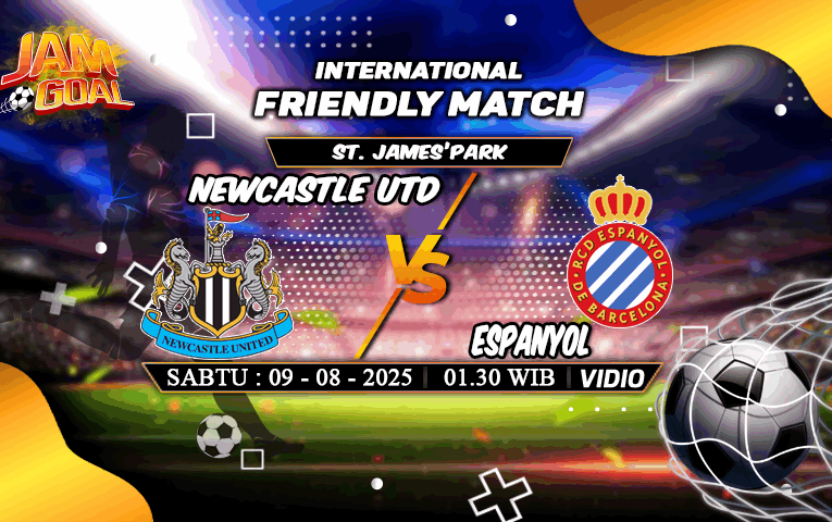 Prediksi Skor Newcastle United vs Espanyol 9 Agustus 2025
