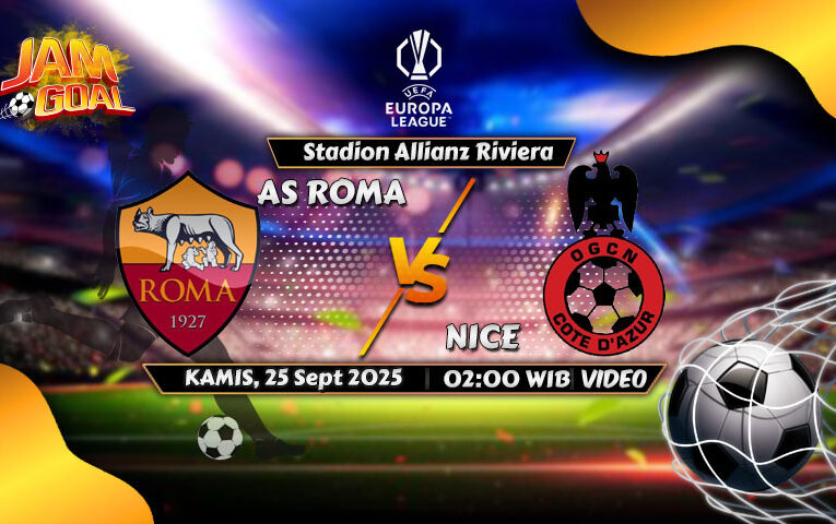 Prediksi Nice vs AS Roma Europa League Kamis 25 September Kick Off  Pukul 02.00