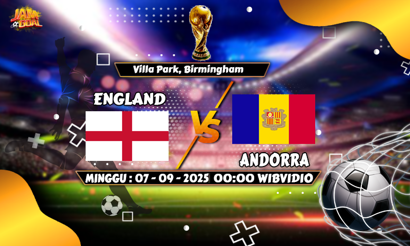 Prediksi Malam Ini: Inggris vs Andorra – The Three Lions Dibandingkan La Tricolor