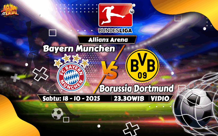 Prediksi Bayern Munchen vs Borussia Dortmund 18 Oktober 2025