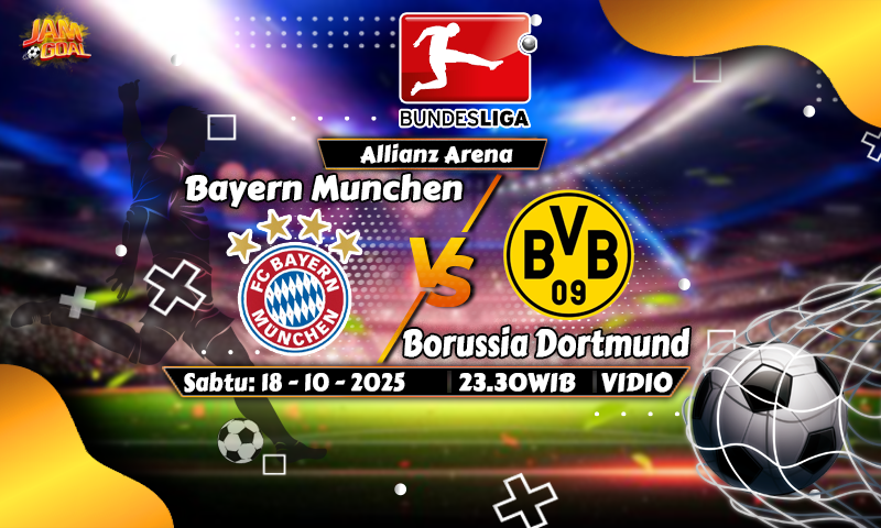 Prediksi Bayern Munchen vs Borussia Dortmund 18 Oktober 2025