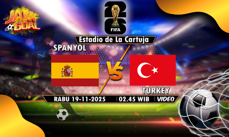 Prediksi Spanyol vs Turki 19 November 2025
