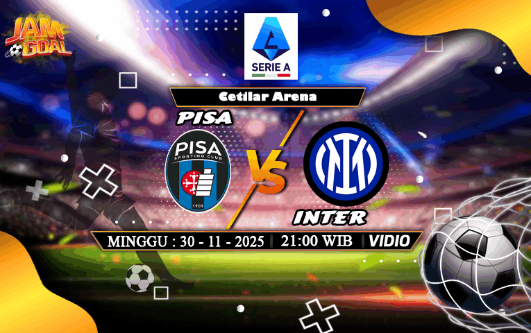 Prediksi Pisa vs Inter 30 November 2025